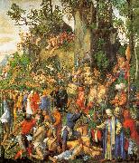 Albrecht Durer Martyrdom of the Ten Thousand oil painting